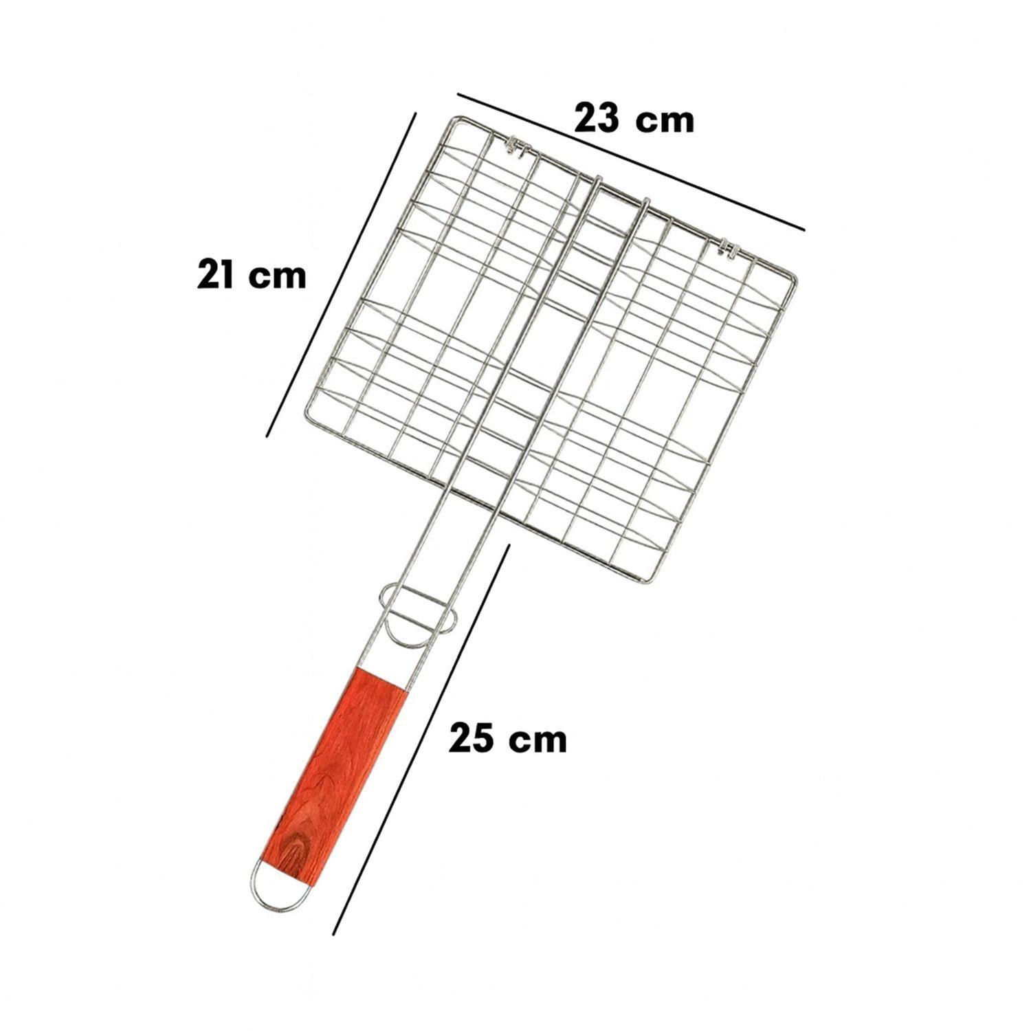 Tostador parrillero malla plegable tostador parrilla  23cm-2