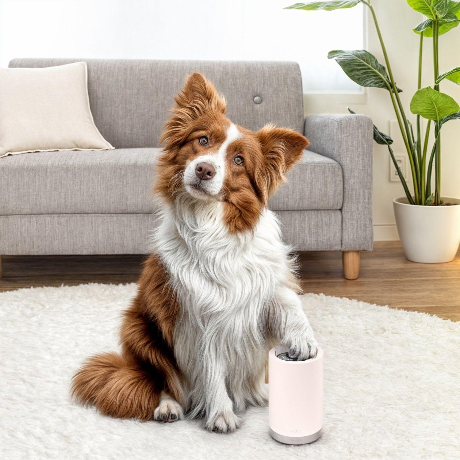 Limpiador patas perros cepillo para mascota-1