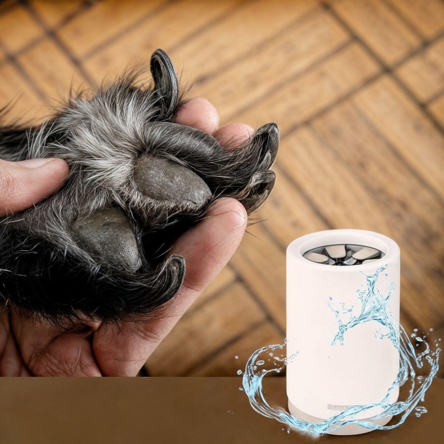 Limpiador patas perros cepillo para mascota-6