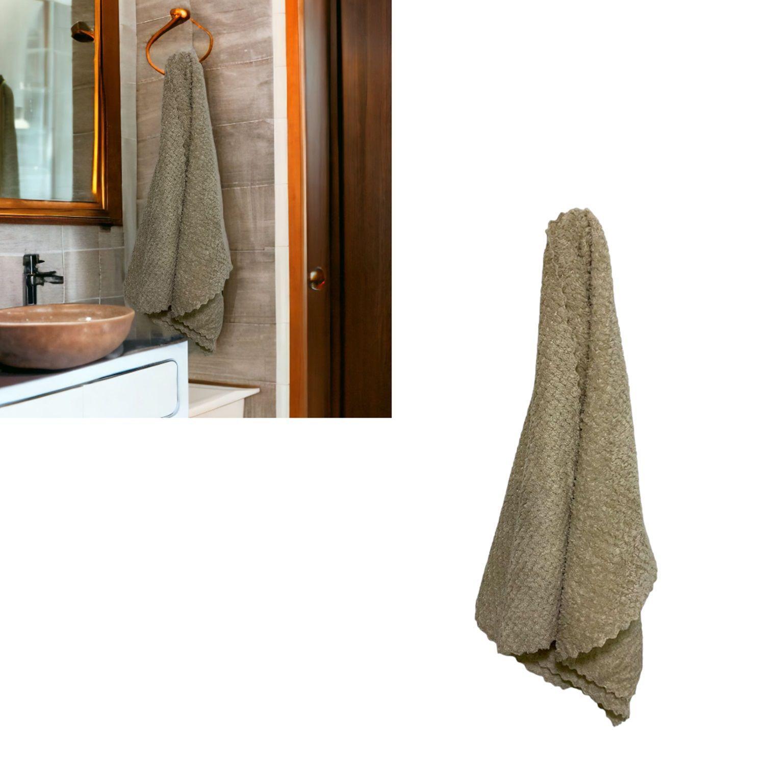 Toallas de baño toalla de mano microfibra 35x75cm diseño-0