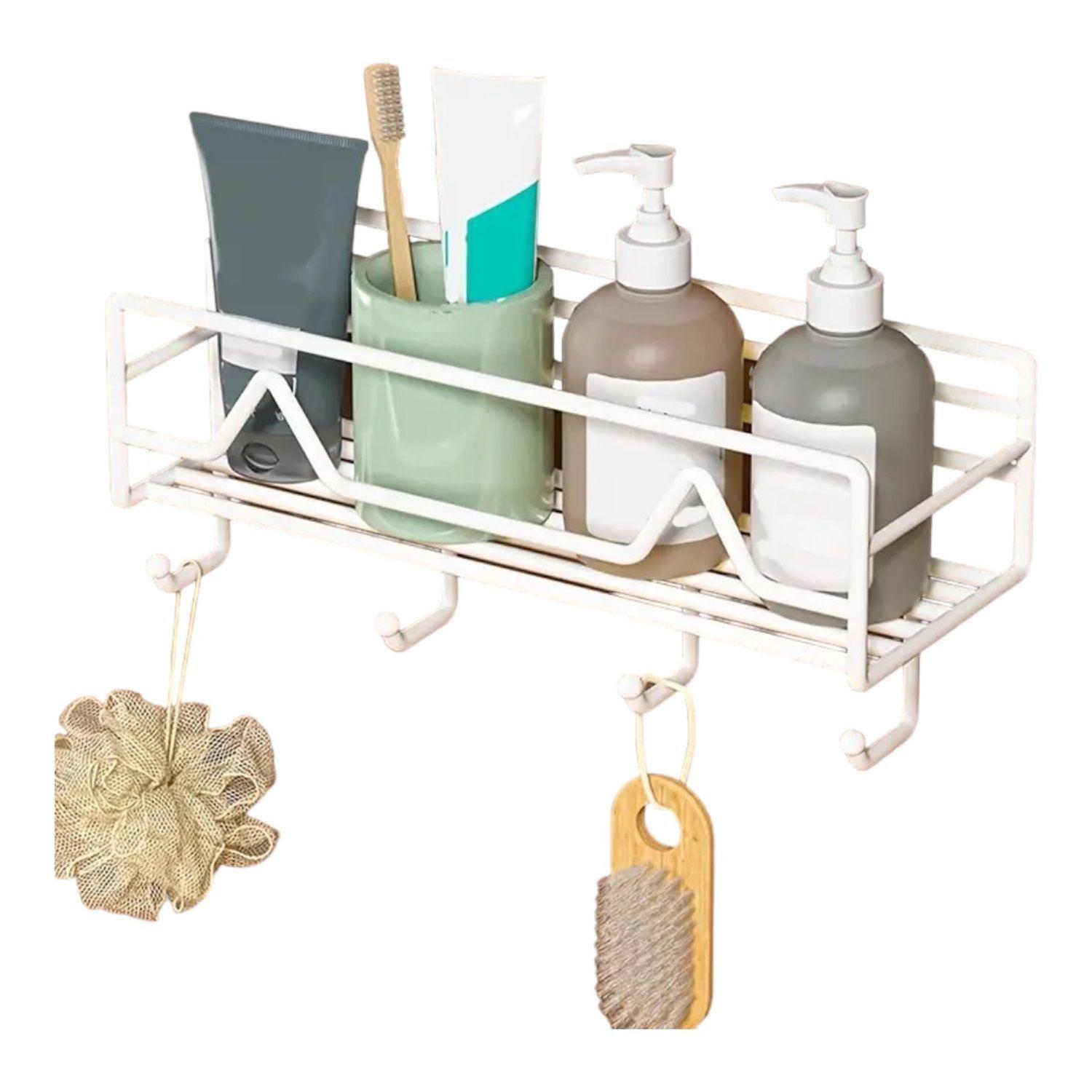 Organizador ducha cocina repisa ducha accesorios para baño chico-0