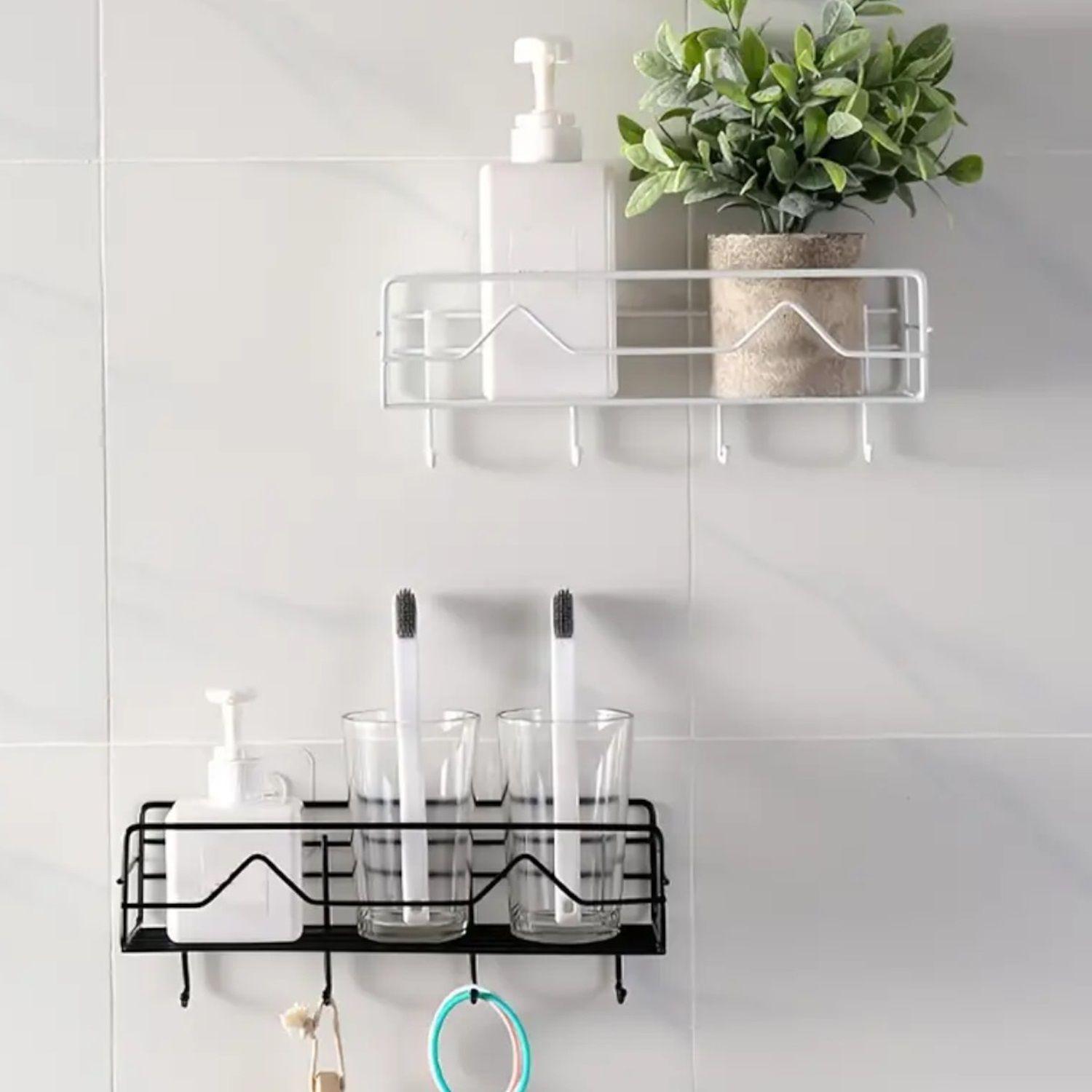 Organizador ducha cocina repisa ducha accesorios para baño chico-4