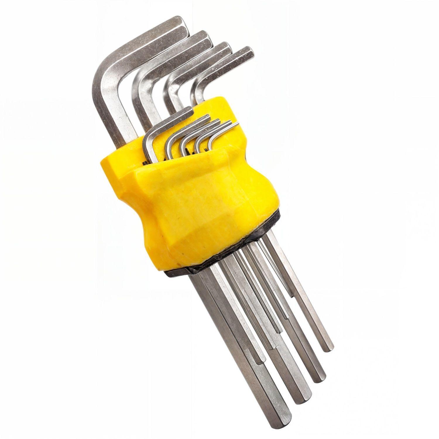 LLAVE ALLEN JUEGO DE LLAVE ALLEN 9 PIEZAS MM ACERO-0