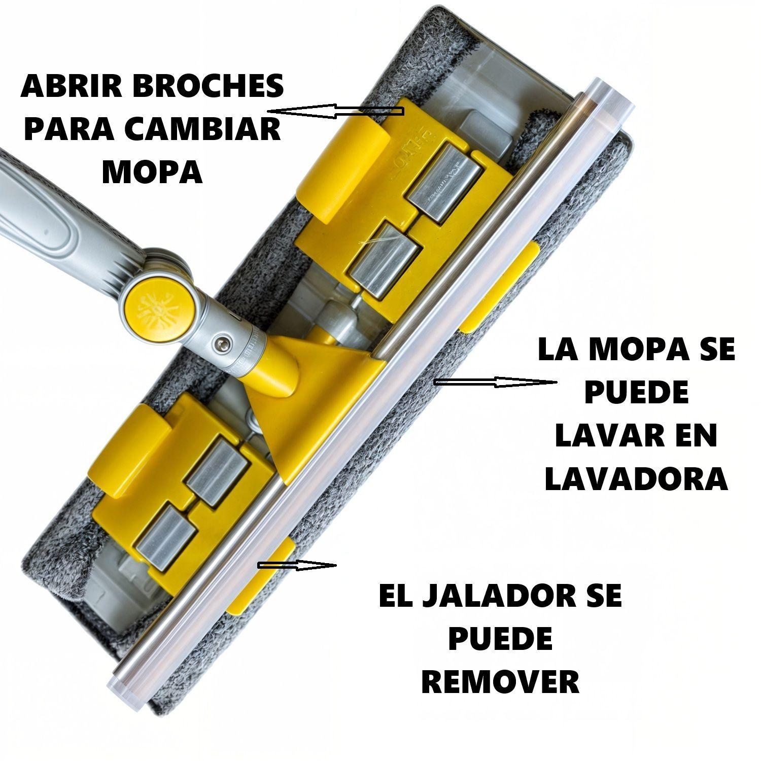 Jalador barre agua secador piso aragan ajustable multiuso-2