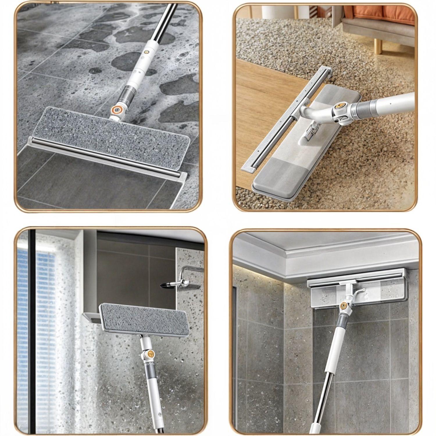 Jalador barre agua secador piso aragan ajustable multiuso-3