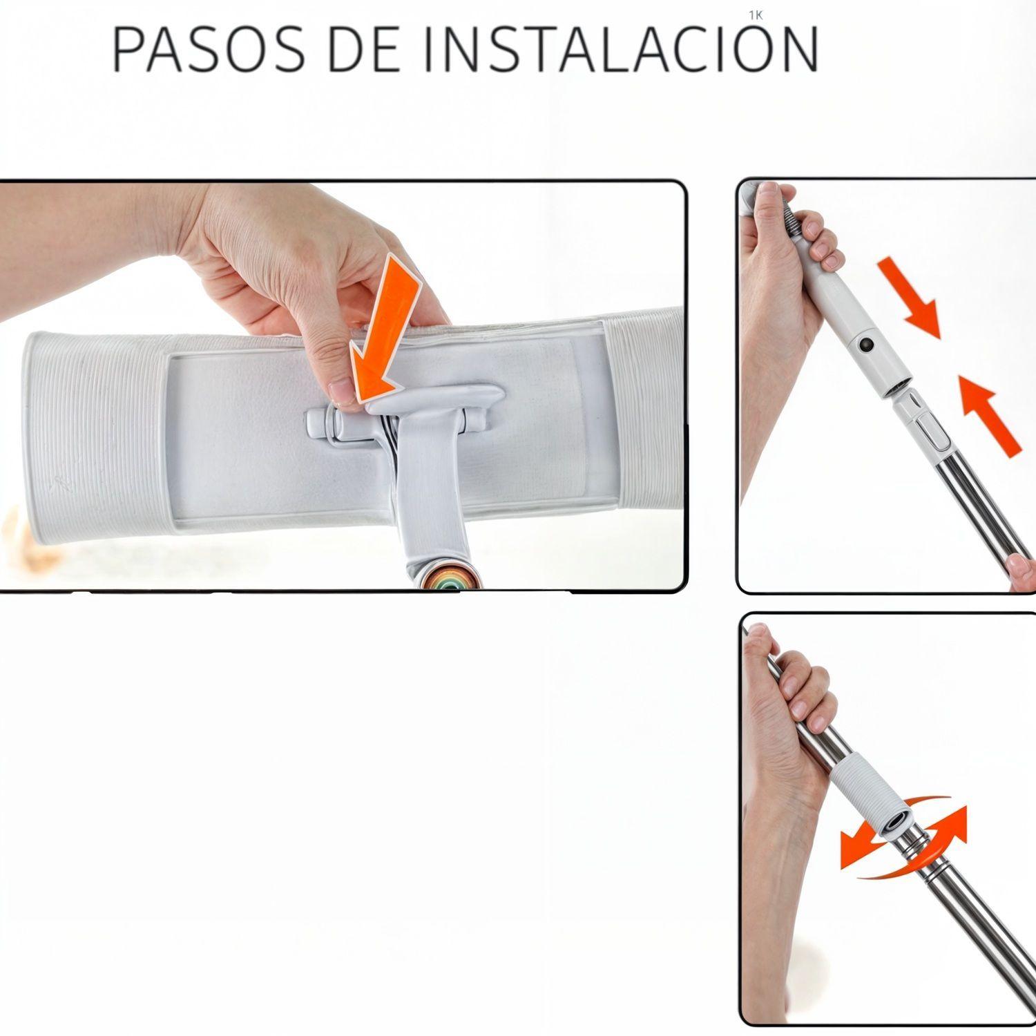 Jalador barre agua secador piso aragan ajustable multiuso-5