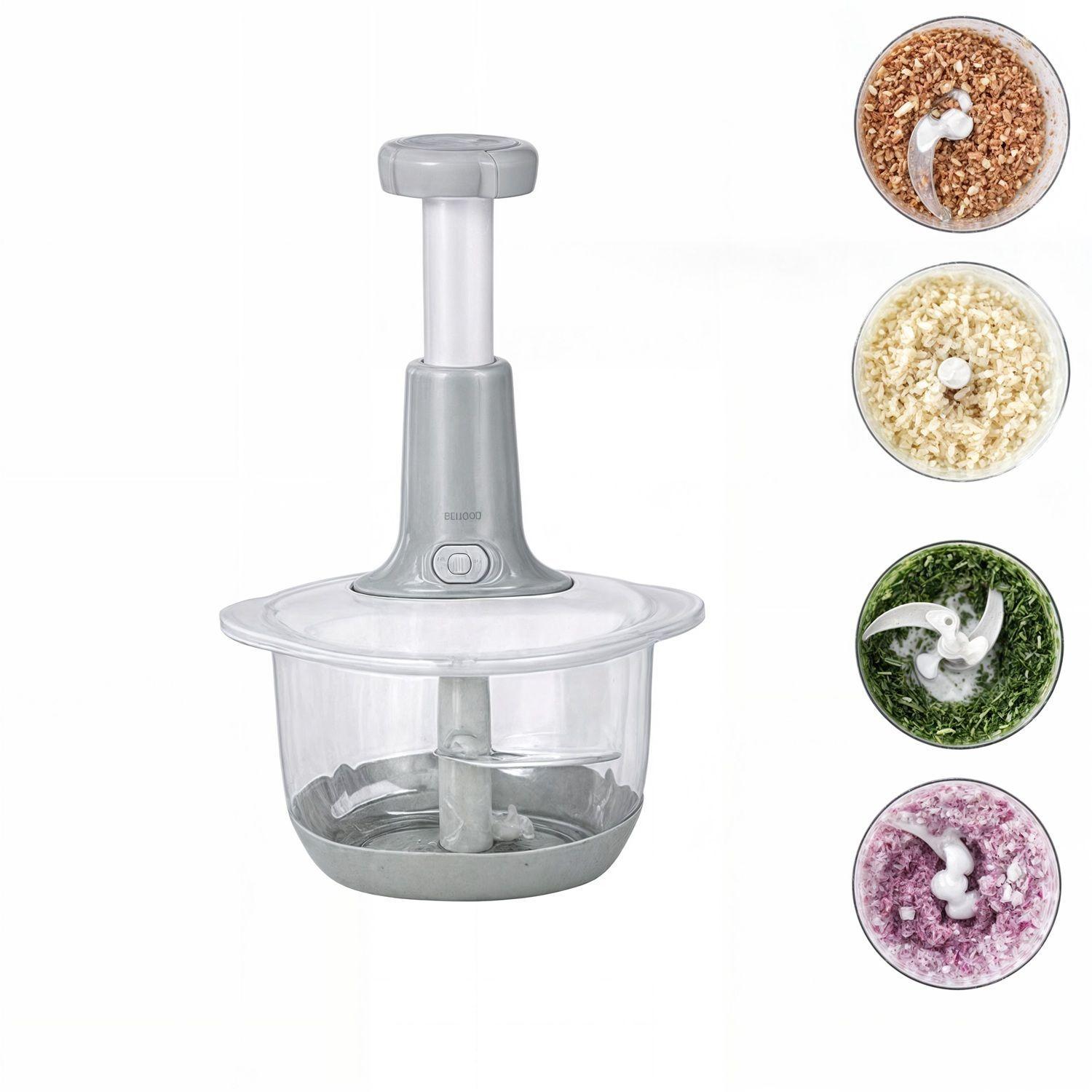 PICADOR DE VERDURAS MANUAL CORTADOR DE CEBOLLA 2 LITROS-4