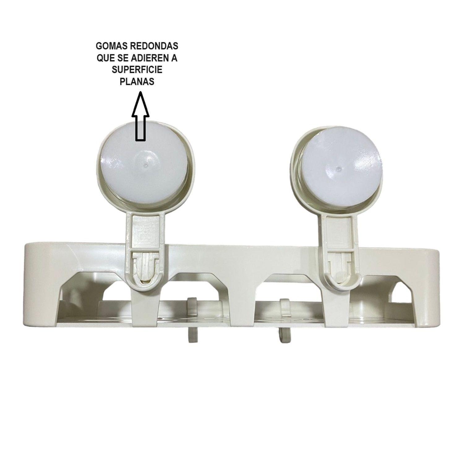 Organizador ducha esquinero ducha repisa cocina de succión-4