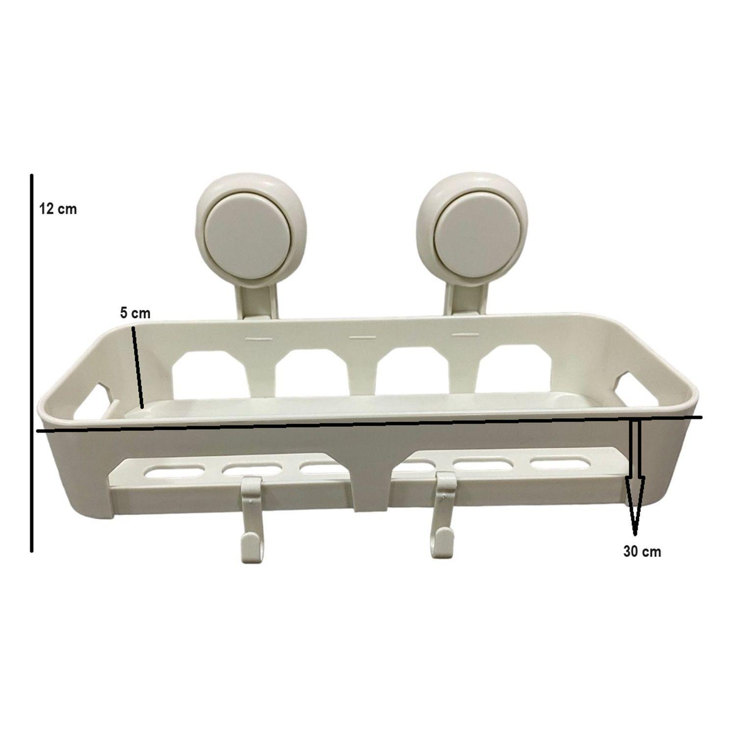 Organizador ducha esquinero ducha repisa cocina de succión-5