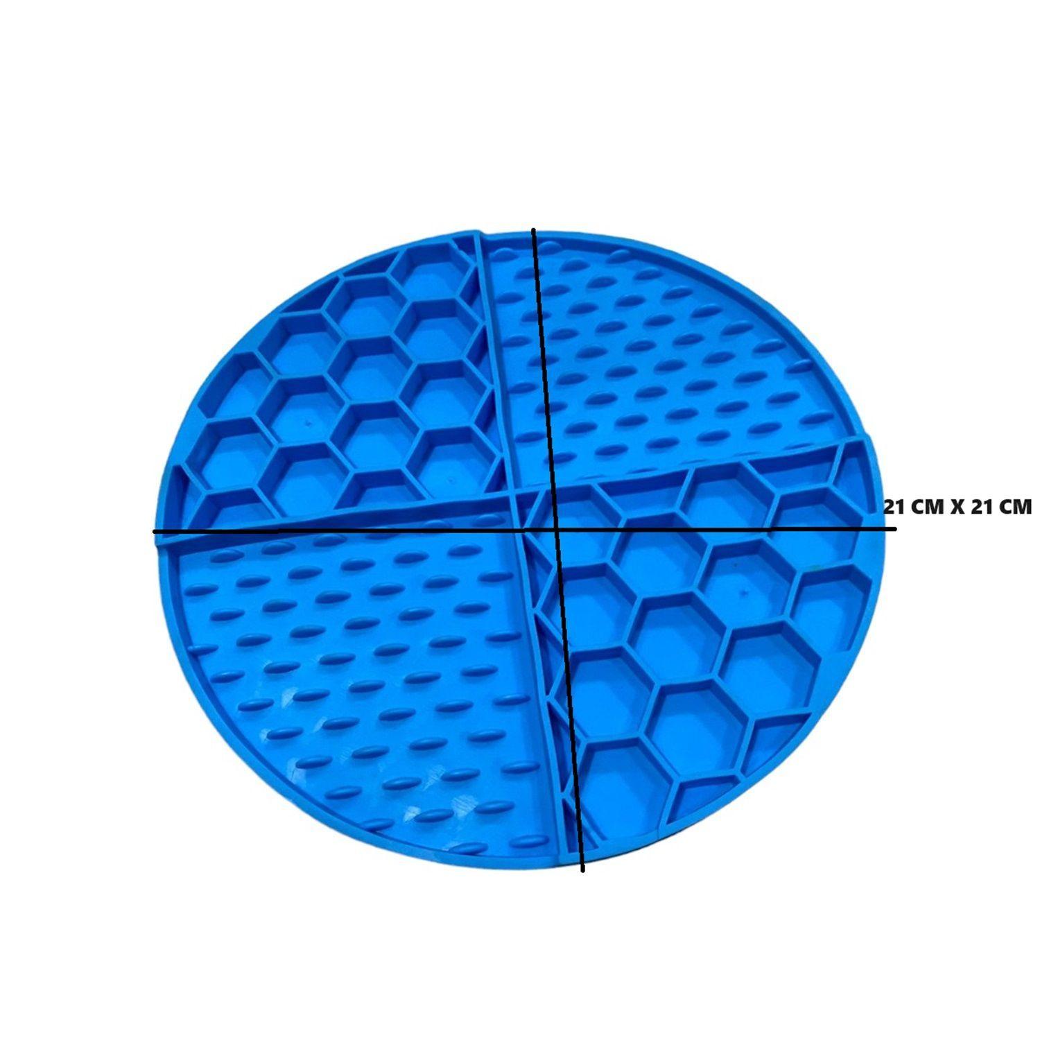 Alfombrilla comedero perro gato plato anti ansiedad silicona-1