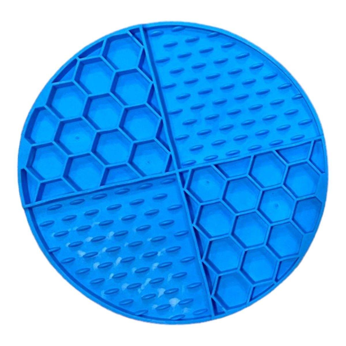 Alfombrilla comedero perro gato plato anti ansiedad silicona-2