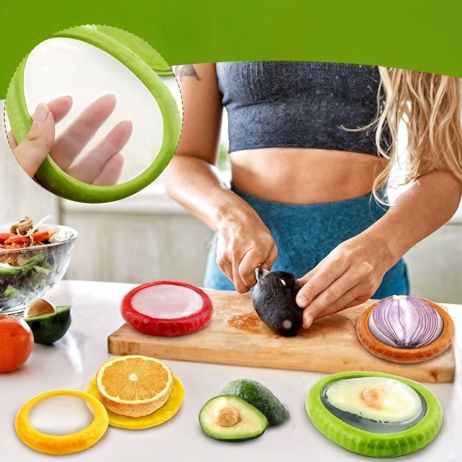 contenedor alimento contenedores herméticos refrigerador LIMON-3