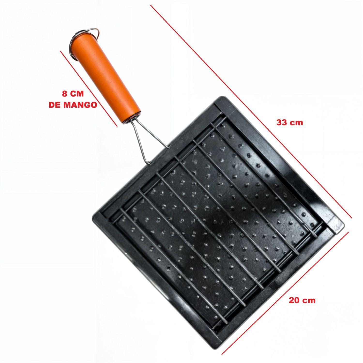 Tostador Manual De Cocina Tostar pan negro madera-2