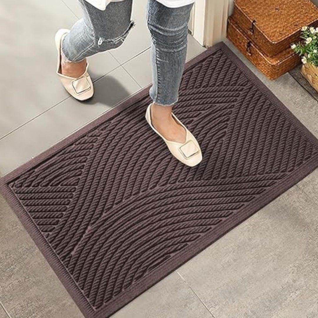 Alfombra tapete limpiapiés para entrada exteriores Welcom -5