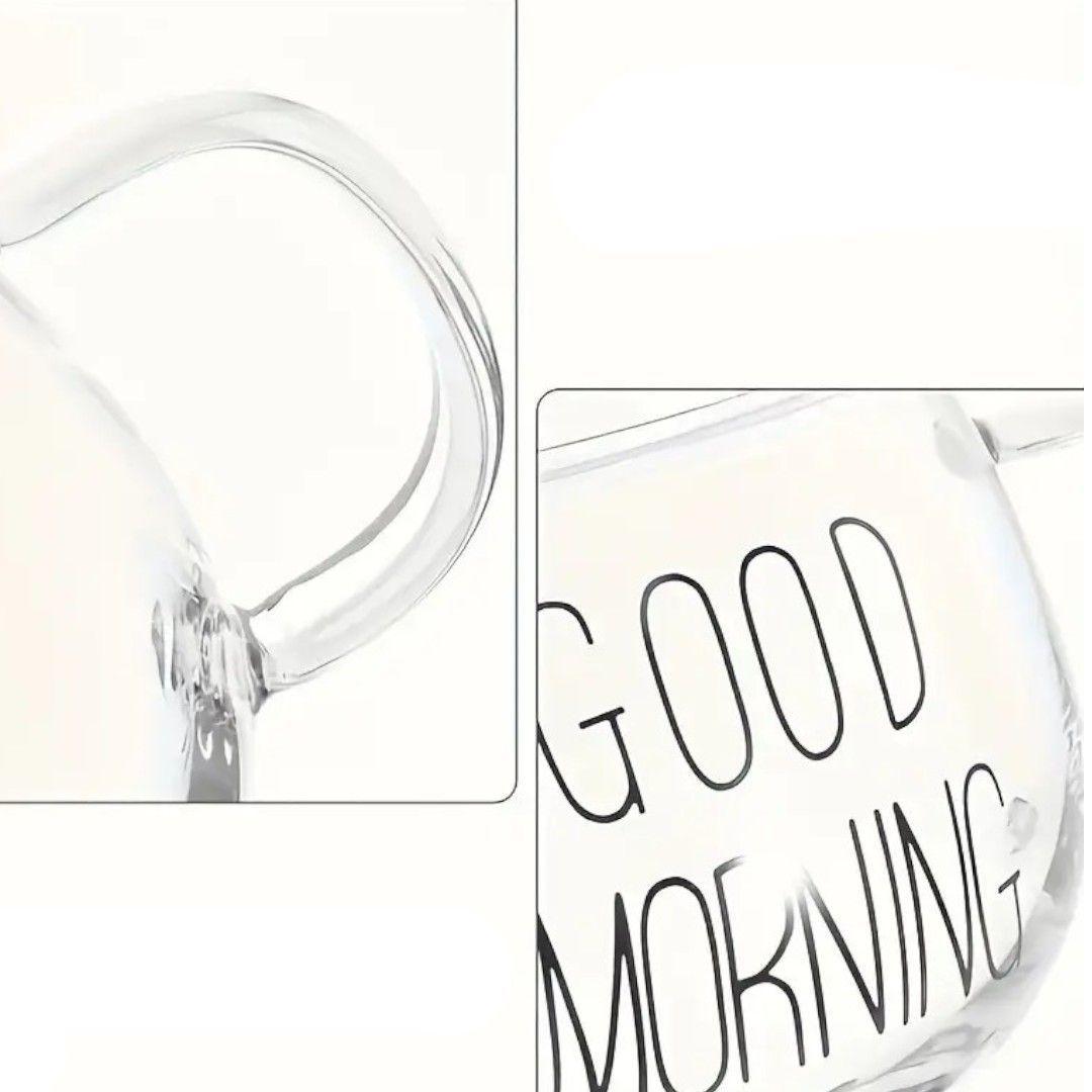 taza transparente taza espresso tazas te 350ml good morning-3