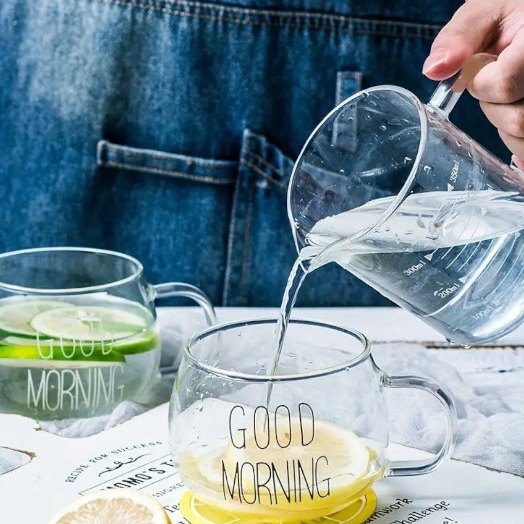 taza transparente taza espresso tazas te 350ml good morning-4