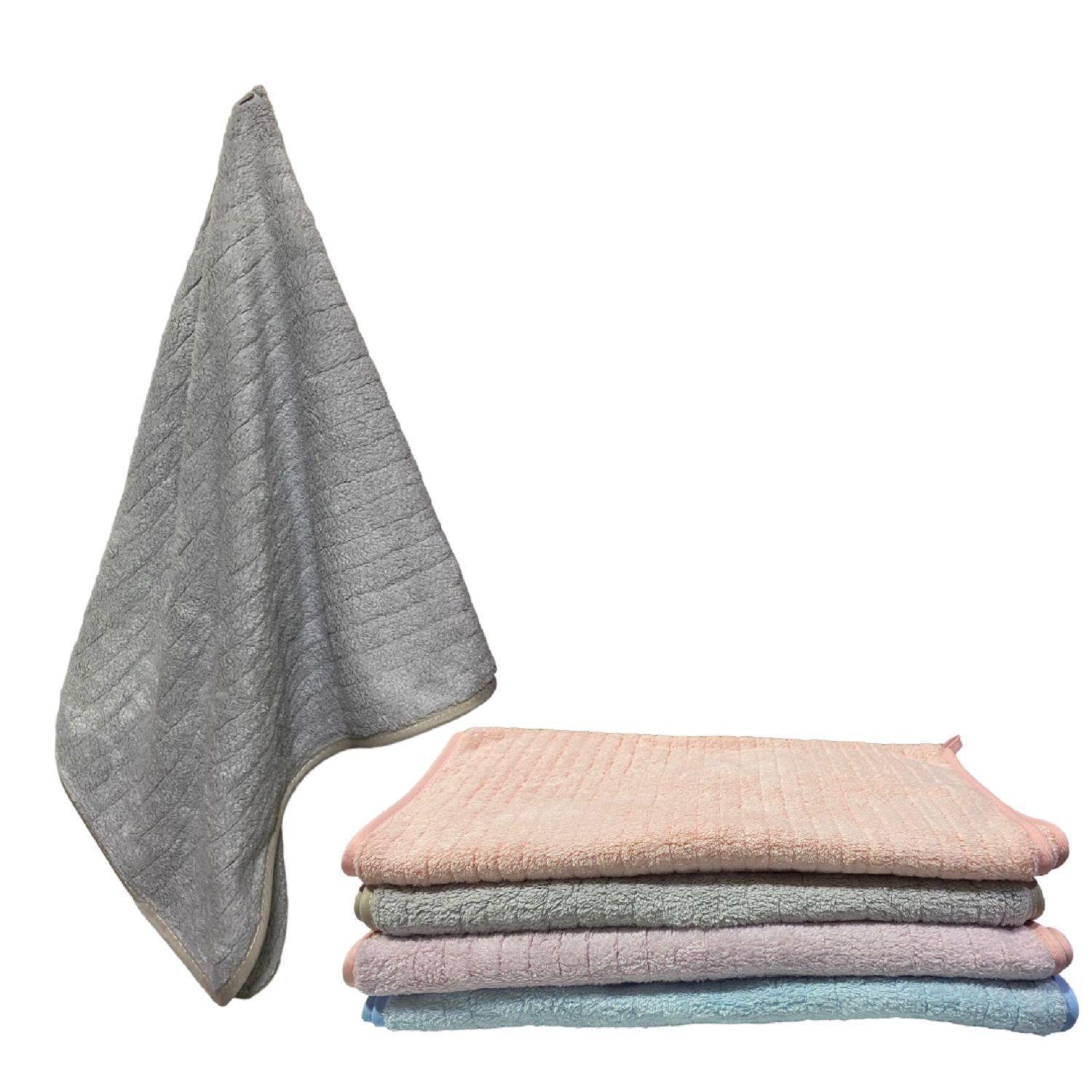 Toallas De Baño Toalla De Mano Microfibra 35x75cm-0