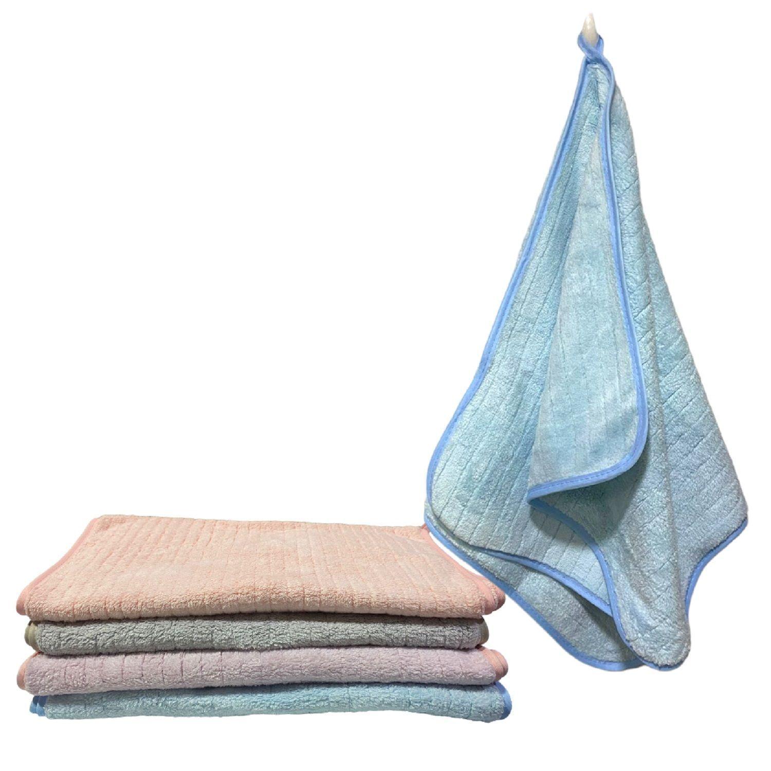 Toallas De Baño Toalla De Mano Microfibra 35x75cm-0