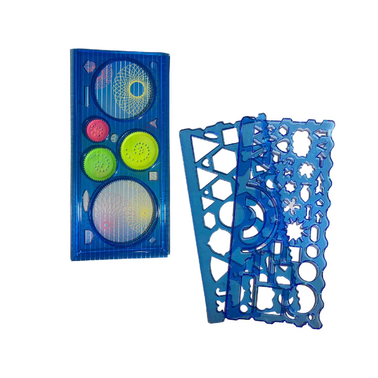 2 Regla de figuras circulo triangulo estrella y mandala-1