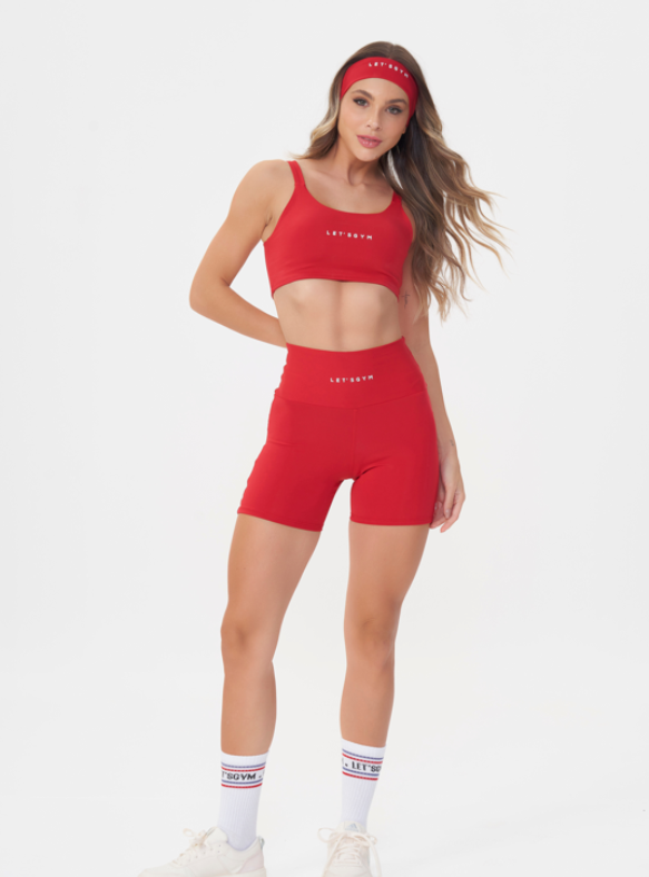 Conjunto Deportivo + cintillo Basic Colors Letsgym-2