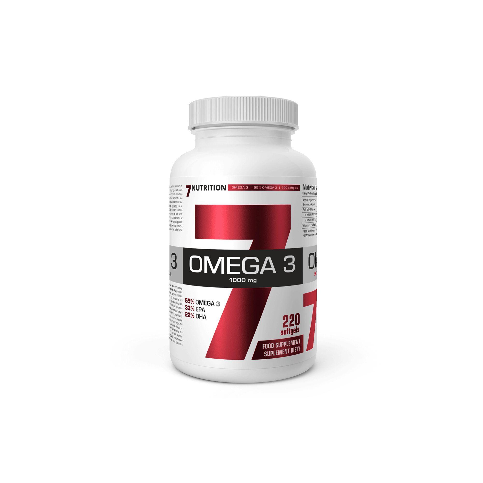 Omega 3 (220 Capsulas) - 7Nutrition-0
