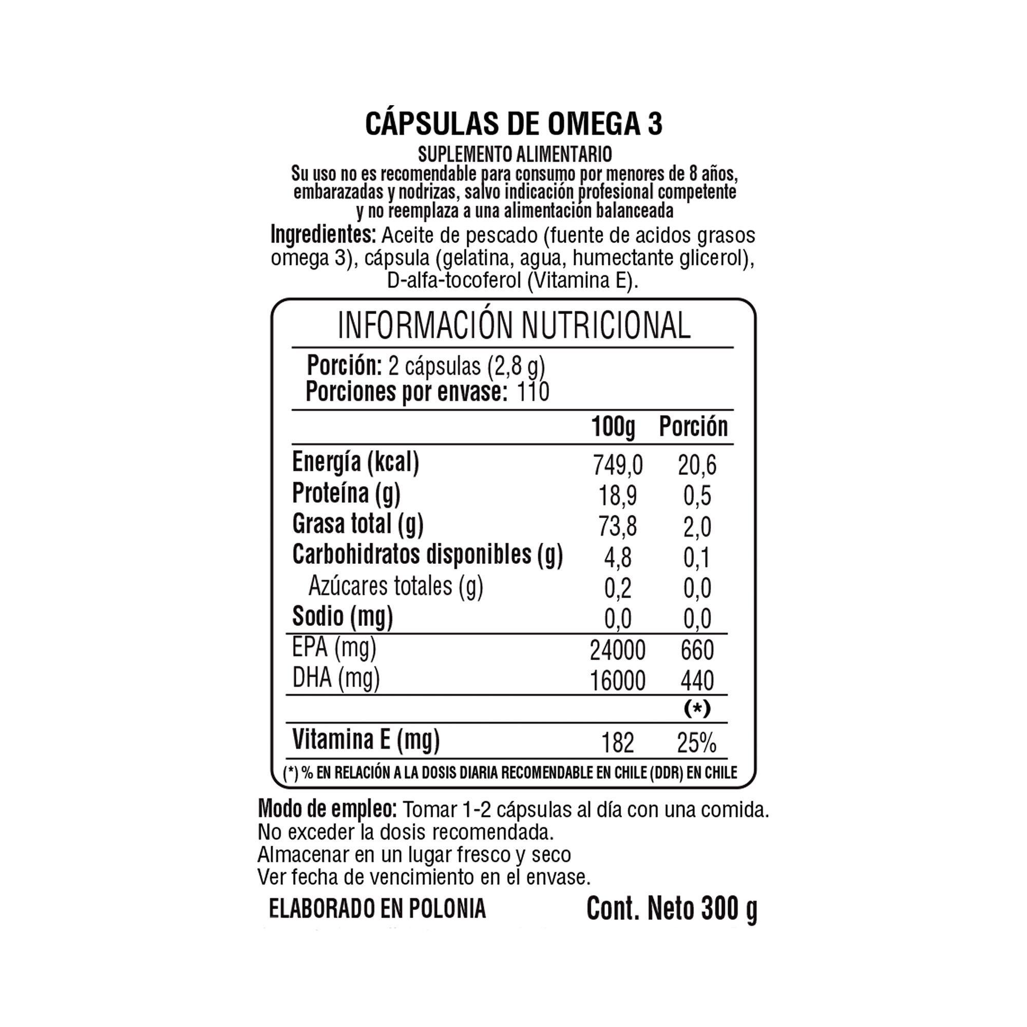Omega 3 (220 Capsulas) - 7Nutrition-3
