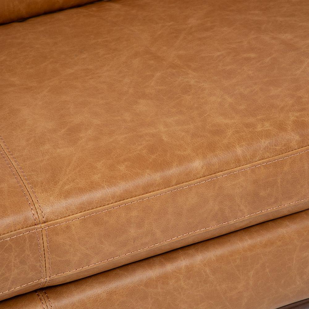 Sofa de Cuero 3c Neel Camel-9