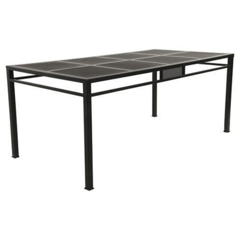 Comedor 8 sillas 8 cuadros malla perforada-4