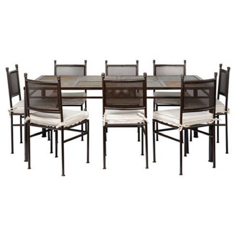 Comedor de terraza 8 sillas cachito malla-0