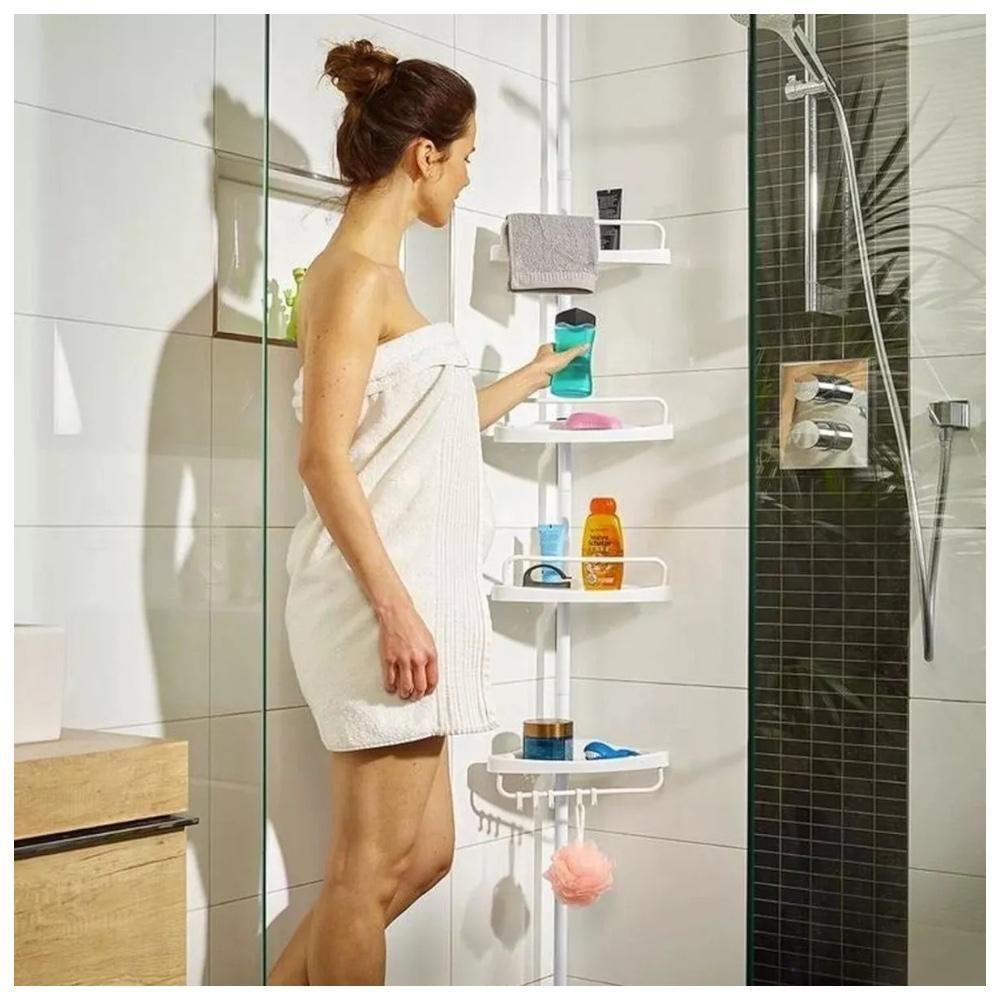 Esquinero De Baño Organizador Multiuso Ajustable-1
