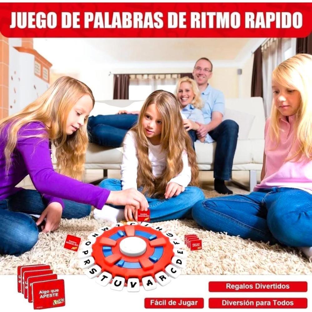 Juego De Mesa ¡Basta! Piensa Rápido Familiar Español -4