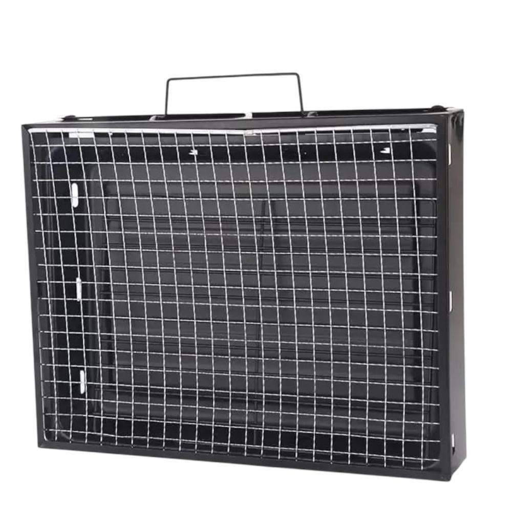  Parrilla De Carbón Portátil Plegable Asador Camping -3