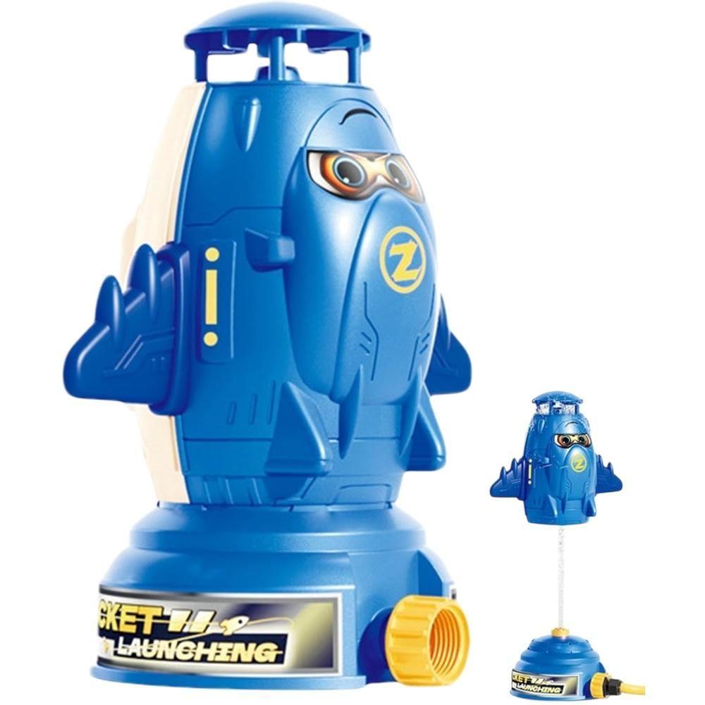Juguete Rociador De Agua Aspersor Avión Verano Giratorio 360° Niños -5