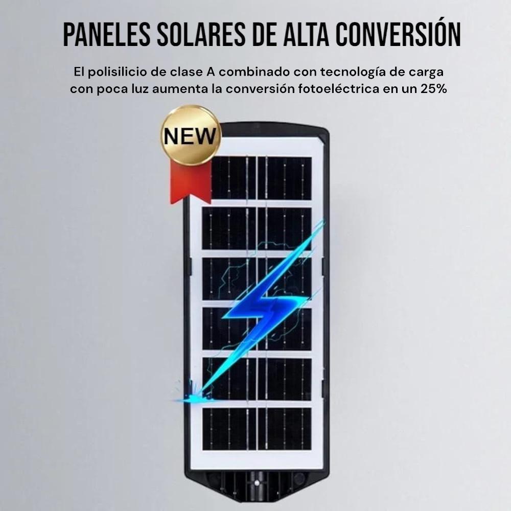 Foco Solar Exterior 1000w Sensor De Movimiento Ip65 + Control-1