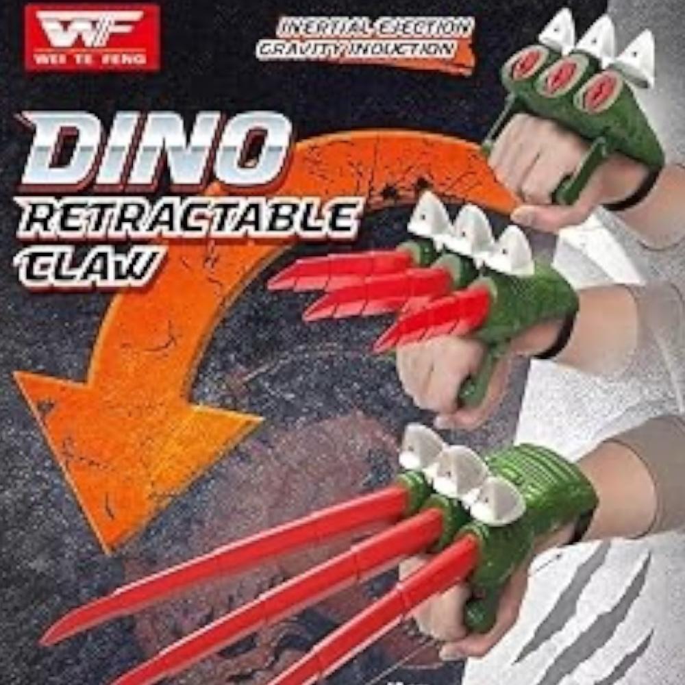 Juguete De Garra Dinosaurio Retráctil Realista-3