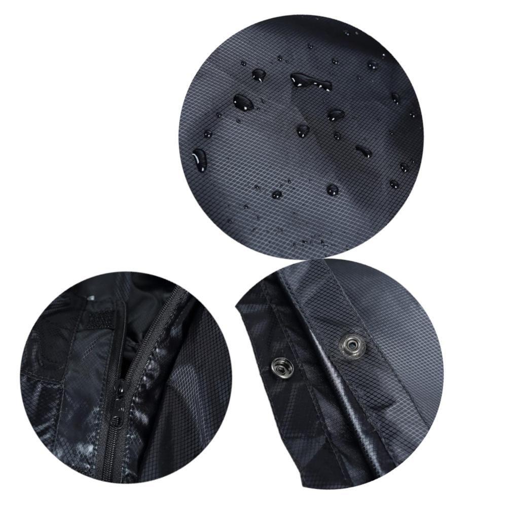 Poncho Capa Impermeable Grueso Con Capucha Para Lluvia-2