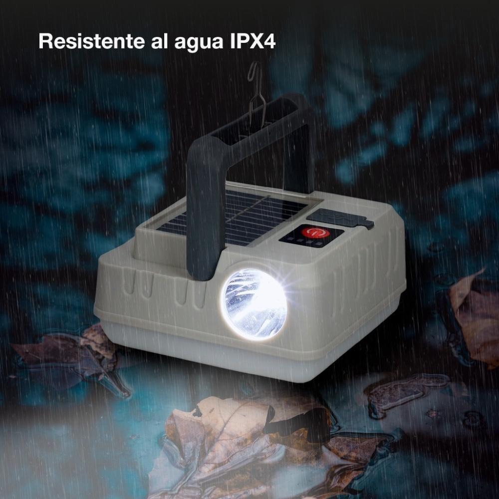 Linterna Led Solar Camping Portátil Recargable -2
