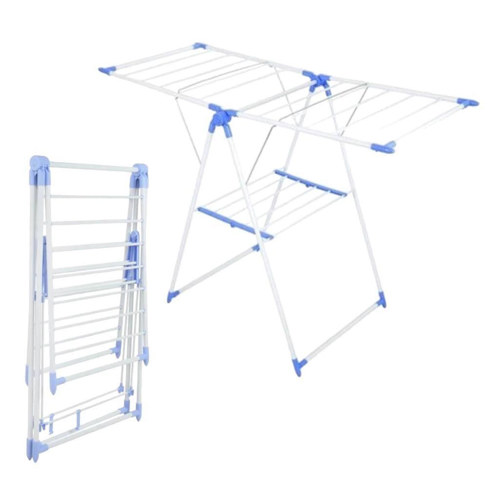Tendedero Colgador De Ropa Plegable 2 Niveles-0