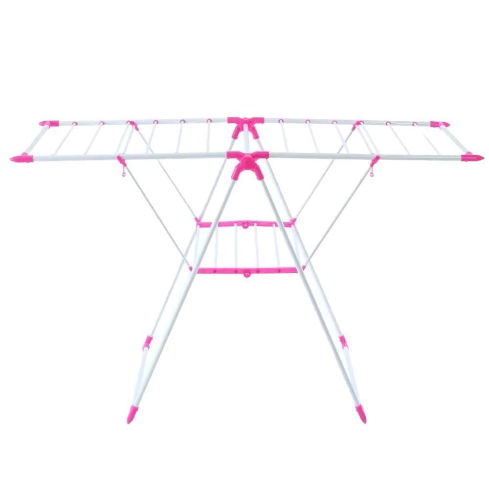 Tendedero Colgador De Ropa Plegable 2 Niveles-2