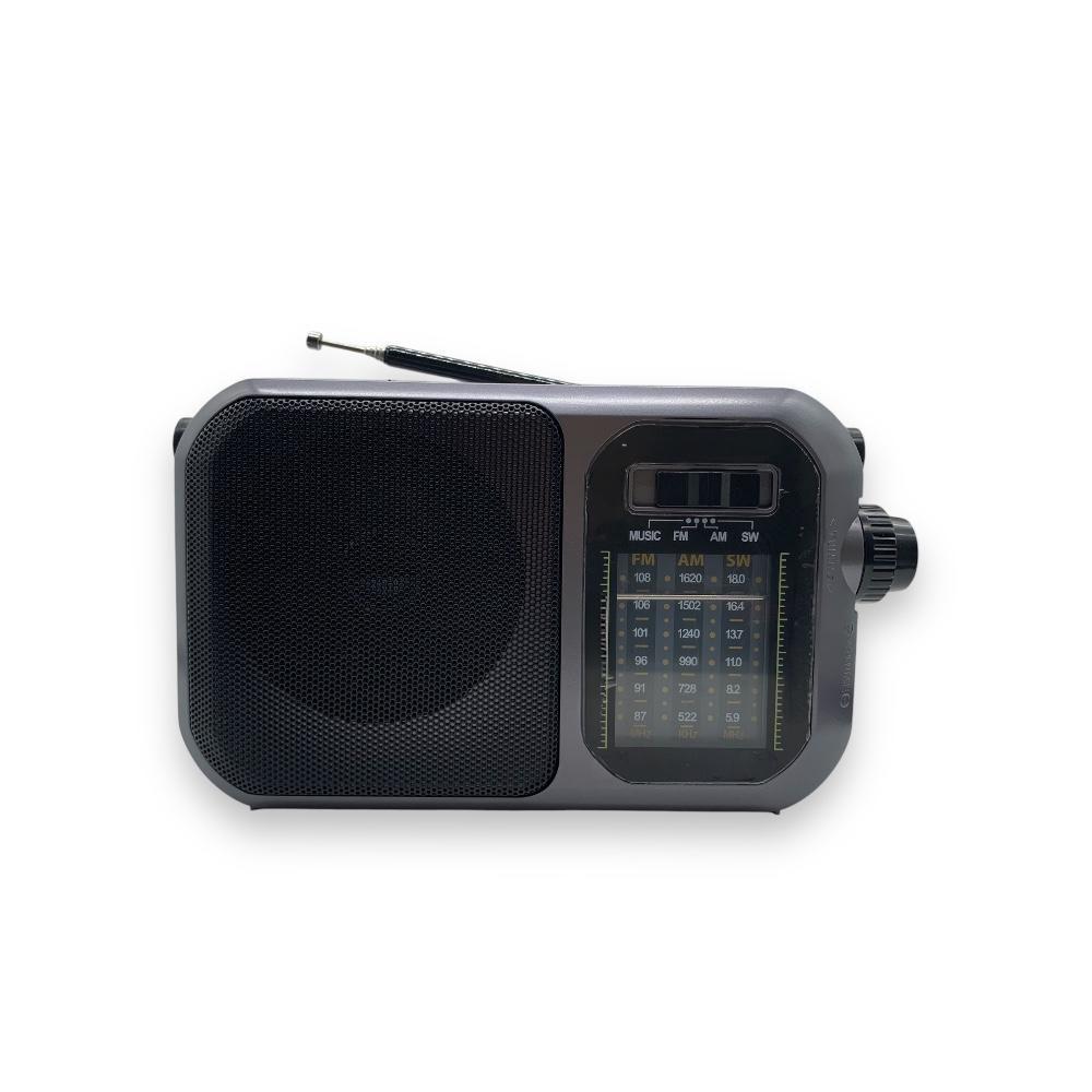 Radio Portátil Bluetooth Recargable Linterna AM/FM MP3 -0