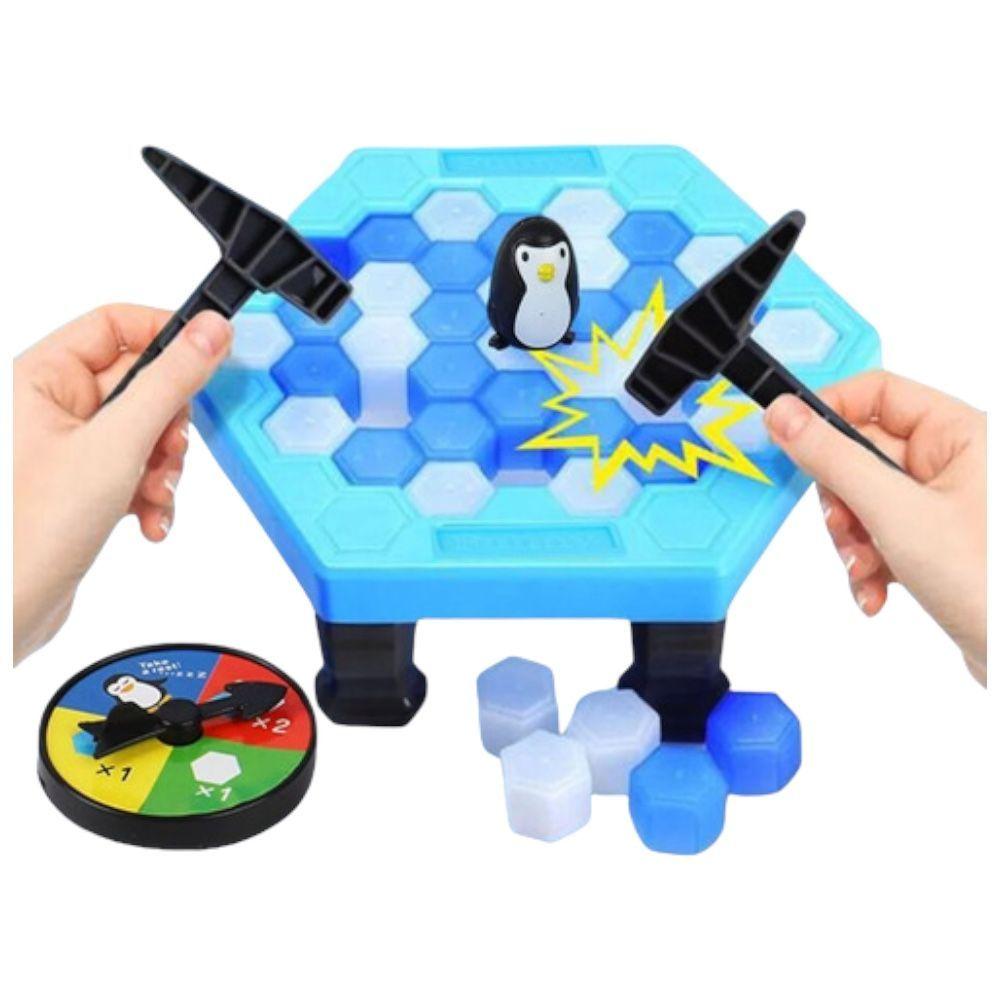 Juego De Mesa Salva Al Pinguino Mini Para Niños Juguete-0