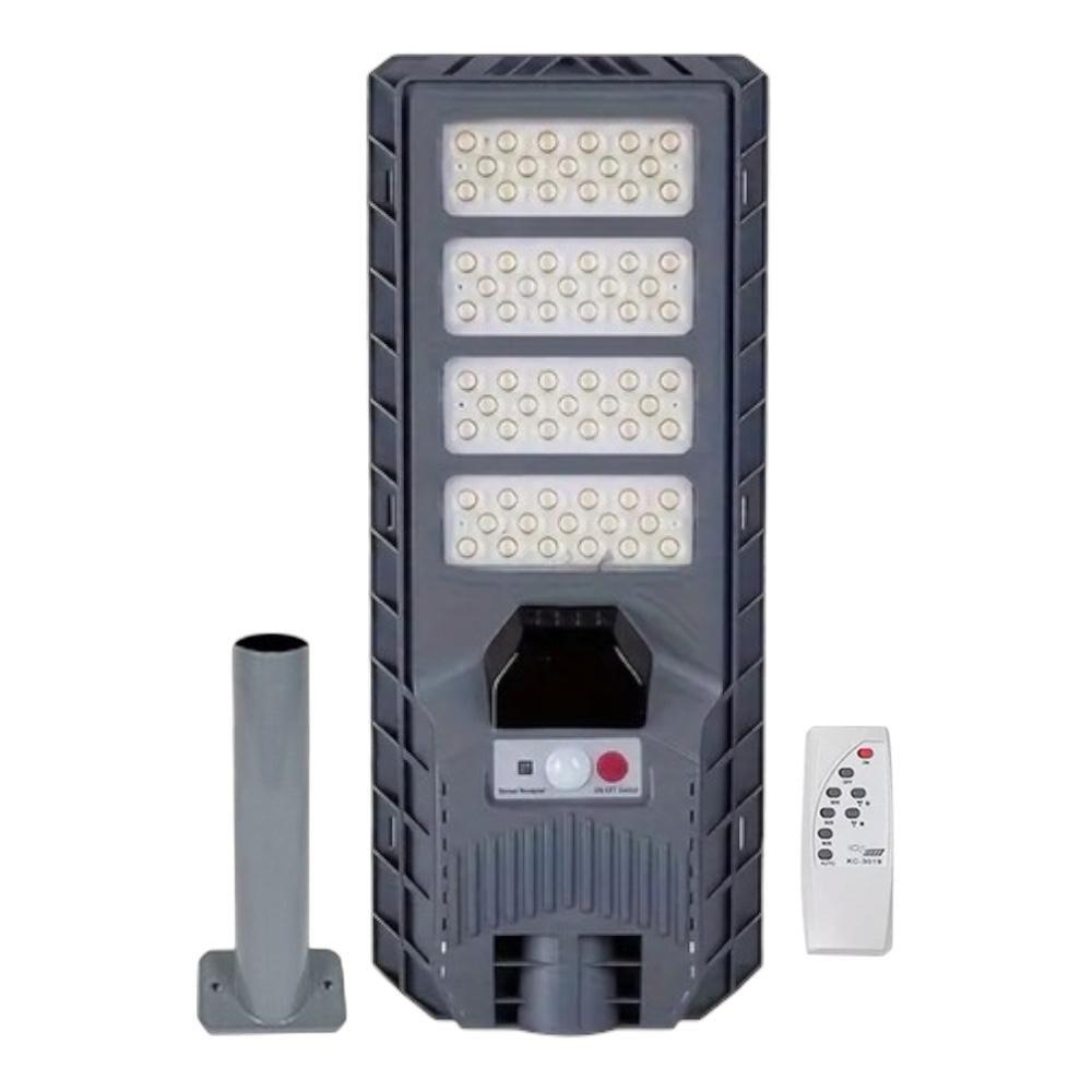 Foco Solar Led Exterior 400w Sensor De Movimiento Ip65 + Control-0