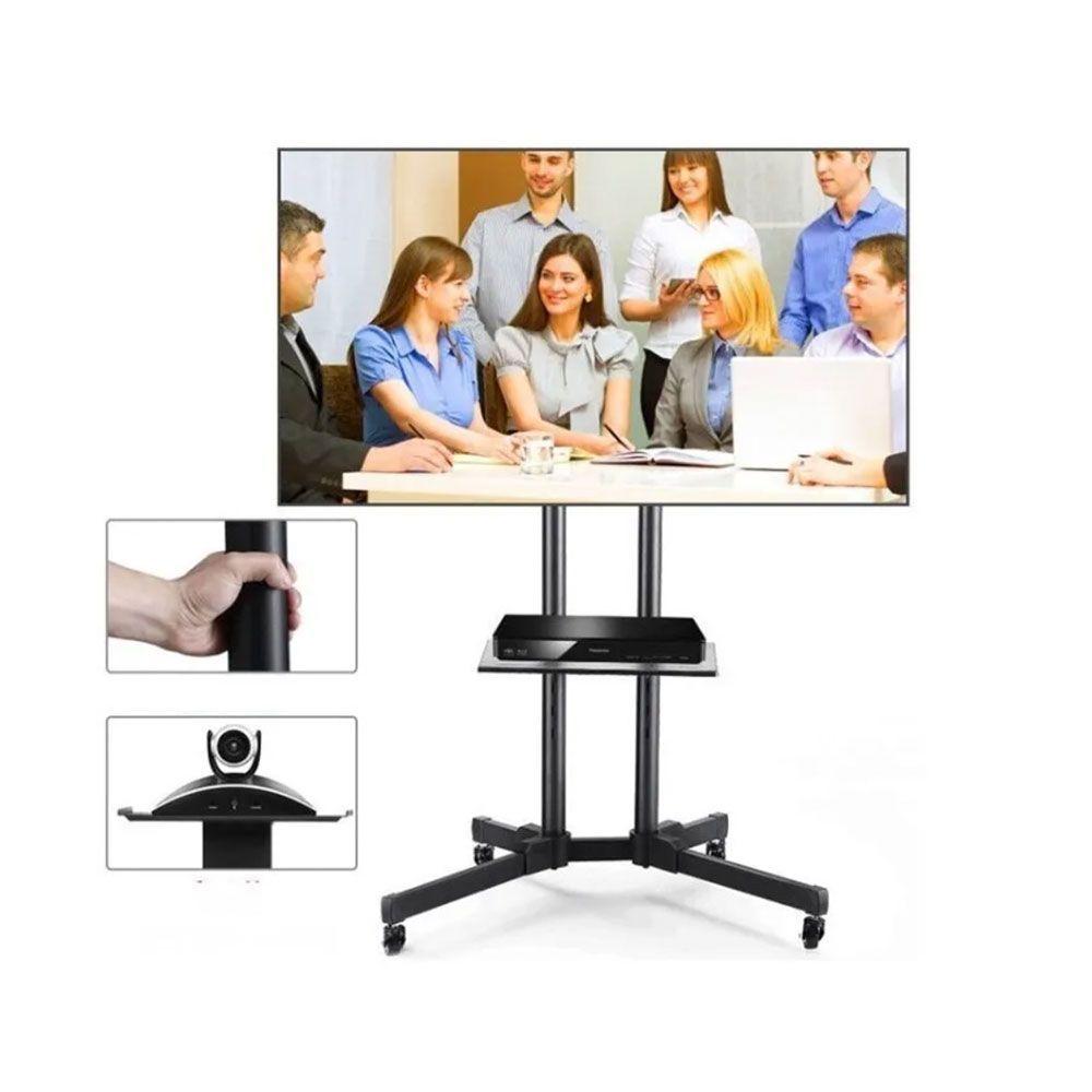 Rack Soporte Television 32 A 65 Pulgadas Ruedas-0