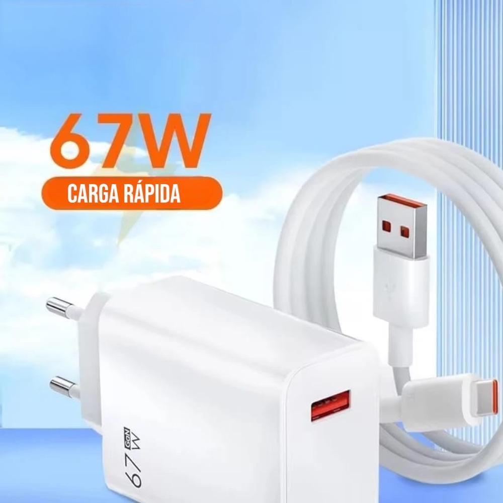 Cargador 67w Carga Rápida Tipo C-4