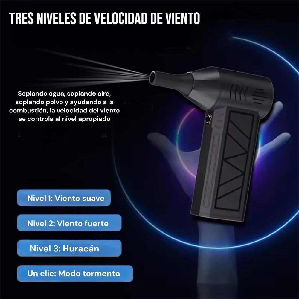 "Soplador Turbo Jet Inalámbrico Para Barberia - Peluqueria Y Todo Uso  -6