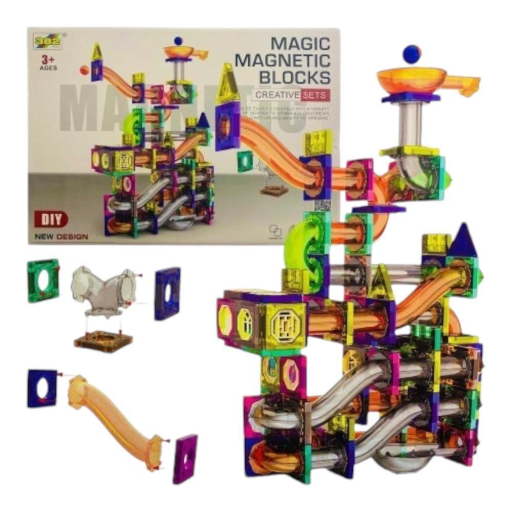 Juego Magnético Bloques De Construcción Didáctico 234 Pcs-0