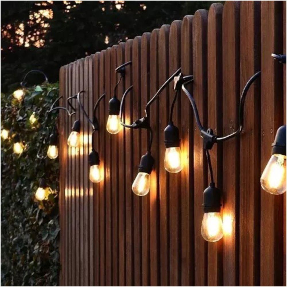 Luces Guirnalda 10 Metros Decorativas Impermeable Ampolletas-2