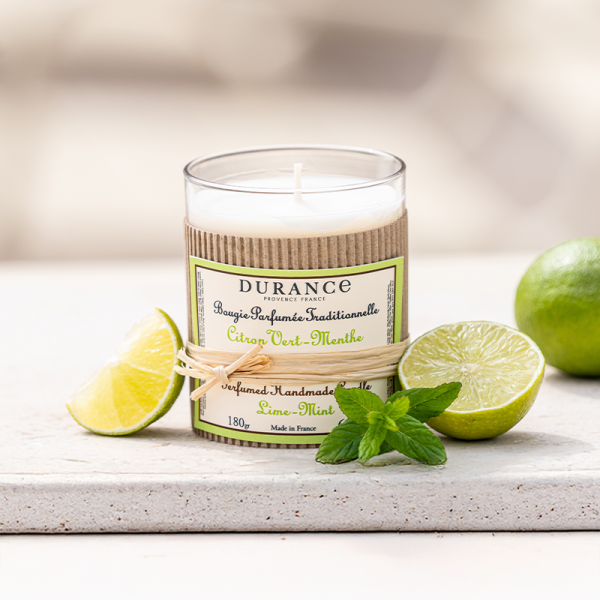 Vela Artesanal Perfumada 180 grs Lima-Menta-2
