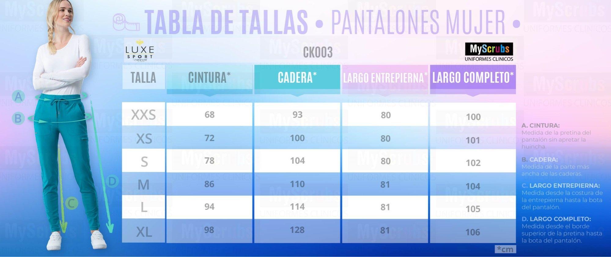 Uniforme Clínico Pantalón Luxe Sport de Mujer-3