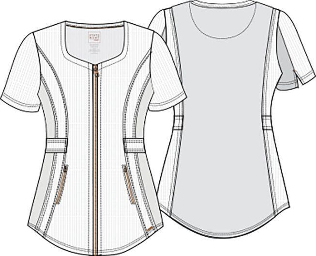 Uniforme Clínico Top Statemen de Mujer-3